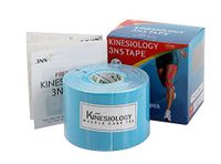 3NS Kinesiology Physiotape Athletic Therapeutic Sports Muscle Care Tex Tape (2Inch x 16.4Ft) Blue
