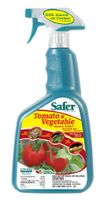 Safer Brand 32 oz Ready To Use Tomato & Vegetable Insect Killer 5087 (2 Pack)