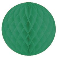 12" Teal Honeycomb Ball