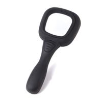 Personality Magnifier Handheld Magnifier - with 6 LED Lights for Surface Spray Rubber Paint Handle Reading Magnifying Mirror Simple Visual Optics for observing Object Details