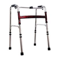 5lbs/2.2kg Lightweight Walker-Portable Medical Walking Frame,Non-Slip Grip Height Adjustable,Mobility Aid Walking Frame for Adult/Seniors