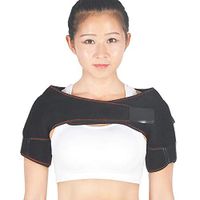 HELIALTH Shoulder Brace for Men and Women, Temperature Free Adjustable Heated Brace Support Wrap for Arthritis, Left or Right Arm,B
