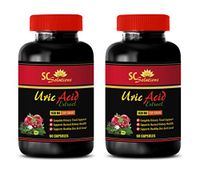 Weight Loss Products - URIC Acid EXTRACTS 1430 MG - Kidney Support for Men - 2 Bottles (120 Capsules)