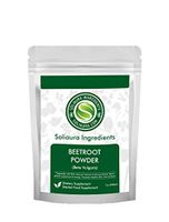 Organically Grown Beet Root Powder | Beta Vulgaris |7 Oz (200 gm) | Supports Supply of Natural Vitamins - by Soliaura Ingredients