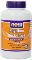 Now Foods Psyllium Husk 700mg with Pectin, Capsules, 180-Count by NOW Foods