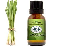 Lemongrass Essential Oil 100% Pure,Undiluted, Therapeutic Grade 10ml