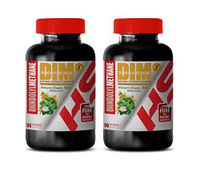 Muscle Mass Pills for Men - DIM Advanced Complex with Broccoli & Kale - Estrogen Blocker - dim Estrogen Metabolism Supplement - 2 Bottles 180 Capsules