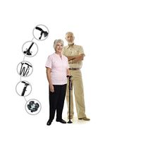 ZNXY Folding Walking Cane,with LED Light Adjustable Folding Cane for Men and Women Adjustable Folding Cane for Men and Women