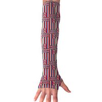 FRS Ltd Unisex Cooling Arm Sleeves Hawaiian Flag Sun Block UV Protection Perfect for Outdoor Activities Skin Protection (1 Pair)