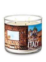 Bath & Body Works 3 Wick Scented Candle- Cannoli & Chocolate – ITALY - 14.5 Ounce