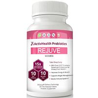 Rejuve Women's Probiotics with Cranberry Flavor and Scientifically Verified Strains, 10 Strains, 10 Billion CFU, 30 Count