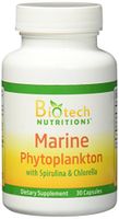 Biotech Nutritions Marine Phytoplankton with Spirulina and Chlorella Vegetable Capsule, 30 Count