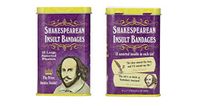 Accoutrements Shakespearean Insult Bandages - 2 Tin Packs