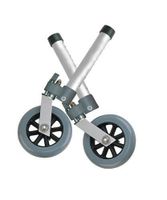 Comb. Swivel/Fixed Wheels 5 w/Lock & Rear Glides (pr)