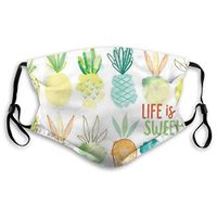 Fruit Protective Mask with Gasket Disposable Water Repellent Multilayer Filter Adult Sunscreen Large Mask M