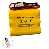 PowerSonic A5289-1 OSA107 3.6v 700mah NiCad Battery for Exit Sign Emergency Light