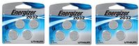Energizer Watch/Electronic/Specialty Battery, CR2032, 3V, CR2032BP4, 12 Batteries