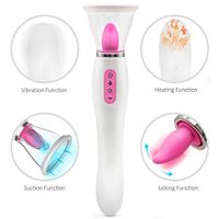 12 Speed Cl-it Suicker Vibrantor Vibranting Vibrantion Nīpple Oral Li-cker Clî'Tor Stīmulator Su-ction Toys Six Toy for Women