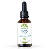 Comfrey Leaf B60 Alcohol-Free Herbal Extract Tincture, Organic Comfrey (Symphytum Officinale) Dried Leaf (2 fl oz)