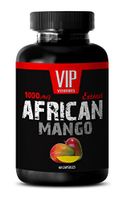 Fat Burner - African Mango Weight Loss - Fat Burning and Appetite SUPPRESSANT Pills - Lower Cholesterol Supplements - 1 Bottle (60 Capsules)