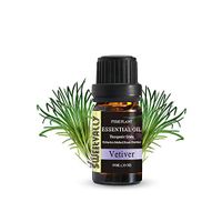 Essential Oils, Aromatherapy Essential Oil 100% Pure Lavender, Rosemary, Rose, Tea Tree, Geranium Flower Scent Essential Oil Gift for Parents, Friends (Vetiver)