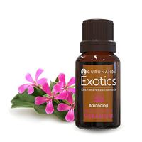 GuruNanda Mediterranean Geranium Exotic Essential Oil 100% Pure & Natural Therapeutic Grade - 10ml