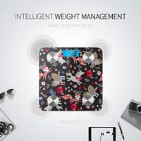 LYAOE Bluetooth Body Fat Scale Funny Fairytale Unicorns Winged Smart Wireless Scale with LCD Display Measuring Body Weight Bmi and Health Digital Scale