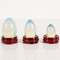 ZHLZZ Undrilled Opalite Yoni Egg Pelvic Kegel Exercise Jade Egg Tightening Vaginal Muscle Crystal Ball Massage Stone