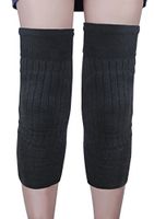 Woman Men Winter Warm Knee Brace Support Pads Thicken Fleece Lined Cashmere Knee Warmer Sleeve Leg Sleeves Protector Anti-Slip Thermal Knee Brace Wraps Leg Warmer Kneelet