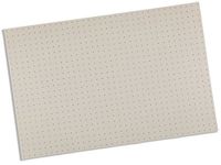 Rolyan Splinting Material Sheet, Polyform, White, 1/8" x 24" x 36", 1% Perforated, Single Sheet