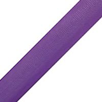 1.5" Sheer Organza Wired-Edge Ribbon 25 Yard Roll (Purple)