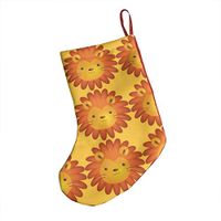 Christmas Decorations Stockings 18" Cute Cartoon Lion Personalized Big Xmas Socks for Home Decor