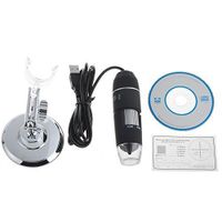 Flashmen New 50-500X 2MP USB 8 LED Light Digital Microscope Endoscope Camera Magnifier