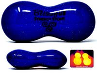 Blissful (Starlight)(Single) Synergy Stone - Contoured Hot Stone Massage Tool - Relaxing and Therapeutic for Neck, Back, Legs, Feet - Ultra-Smooth for Massage on Skin with Oil or Over Clothes