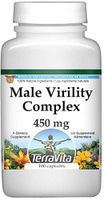 Male Virility Complex - Muira Puama, Schizandra, Eleuthero, Ginkgo Biloba - 450 mg (100 Capsules, ZIN: 511971) - 3 Pack