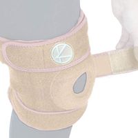 Adjustable Knee Brace Support - Plus Size Knee Brace for ACL, MCL, LCL, Sports, Meniscus Tear. Open Patella Knee Brace for Arthritis Pain and Support for Women, Men, Youth (XL / 2XL / 3XL Nude)