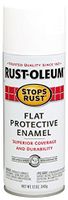 Rust-Oleum 7797830 Stops Rust Spray Paint, 12-Ounce, Semi Gloss White