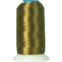 Threadart Polyester Machine Embroidery Thread By the Spool - No. 340 - Olive - 1000M - 40wt - 220 Colors Available