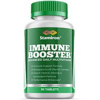 Immune Booster Immune System Support Capsules with Vitamin C, Zinc, and Echinacea - More Effective Than Elderberry - Immune Defense Capsules and Complete Multivitamin Supplement for Immunity - 1 Pack