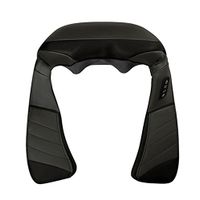 Shiatsu Neck Massager- Shoulder Back Electric Massager with Kneading Heated and Adjustable Intensity Electrical Massage for Muscles Relax in Car Office and Home