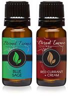Pair (2) - Blue Sage & Red Currant & Cream - Premium Fragrance Oil Pair - 10ML