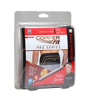 Copper Fit Pro Series Back Support with Hot/Cold Therapy, Black with Copper Trim, Small/Medium