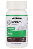 Kapiva Noni Capsules, Veg Natural Antioxidant Aids Weight Loss Supplement- Boosts Immunity and Regulates Blood Pressure, 500 Mg- 60 Caps