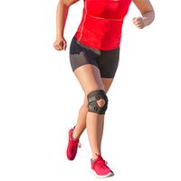 BraceAbility Patellar Tracking Short Knee Brace | Running, Exercise & Basketball Support Sleeve Stabilizer for Post Kneecap Dislocation, Tendonitis, Patellofemoral Pain & MCL/LCL Injuries (Medium)