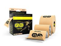 GO TAPE Cotton Kinesiology Tape - Uncut - 2 in x 16.4 ft (Beige)
