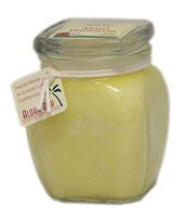 Aloha Bay Coconut Wax Square Top Jars - 60 hour burn time (13.5 oz, Maui Plumeria - Light Yellow - Muguet, Cananga)