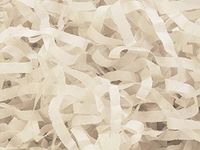 Oatmeal Tissue Paper Shred 1 lb Bag (4 Bags) - WRAPS-4XOM
