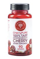 CHERRY BAY ORCHARDS Cherrypure 100% Tart Cherry 90 Capsules, 0.02 Pound