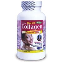 Herba BioCell Collagen - with Hyaluronic Acid and Chondroitin, Natural Hydrolyzed Type II Collagen, Clinically Proven, Effective and Fast, Reduces Wrinkles and Fine Lines and Supports Joint Function