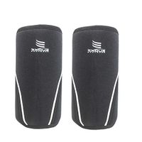 7mm Thick Knee Sleeves Compression & Support Brace [1 Pair] Performance Neoprene For Weight Lifting Injury Recovery Cross-Fit Powerlifting Squats For Men & Women 12 MONTH GUARANTEE [X-LARGE]